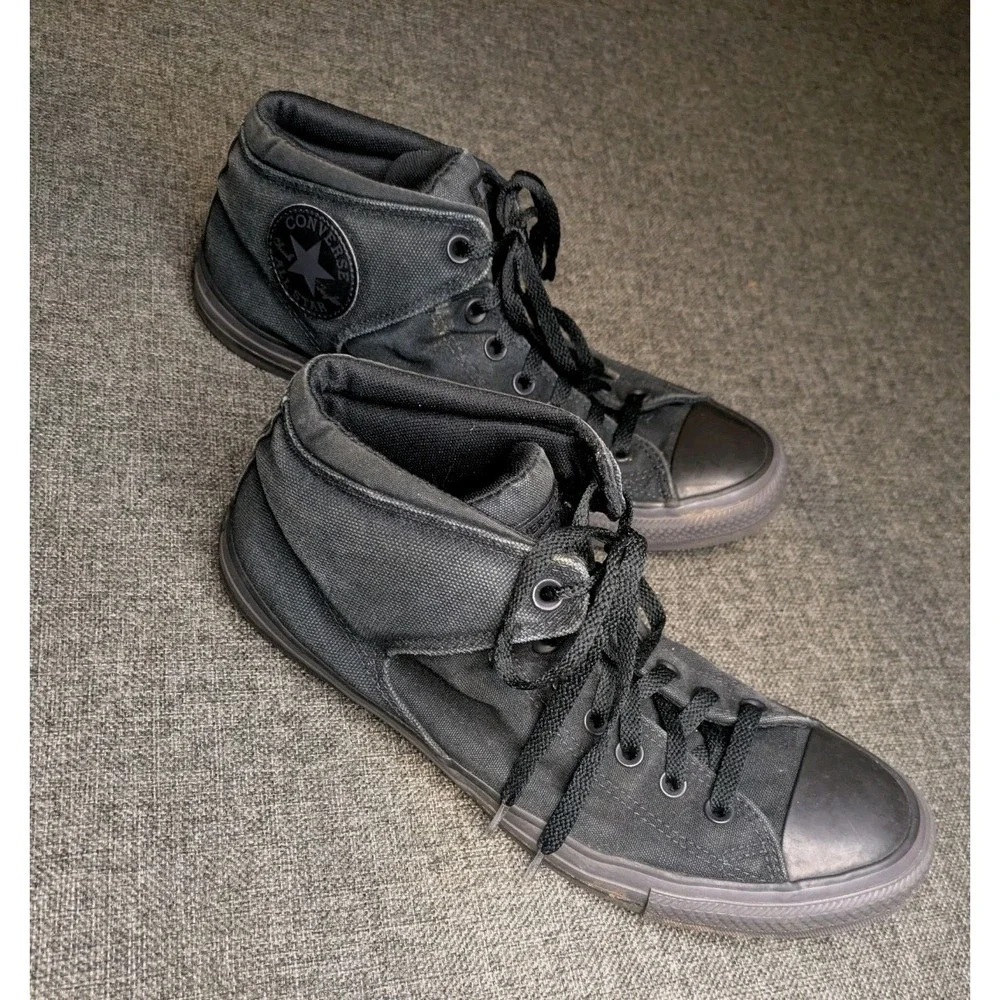 Converse Sneakers Mens 11 Chuck Taylor High Street Hi Top Black Shoes 167189F